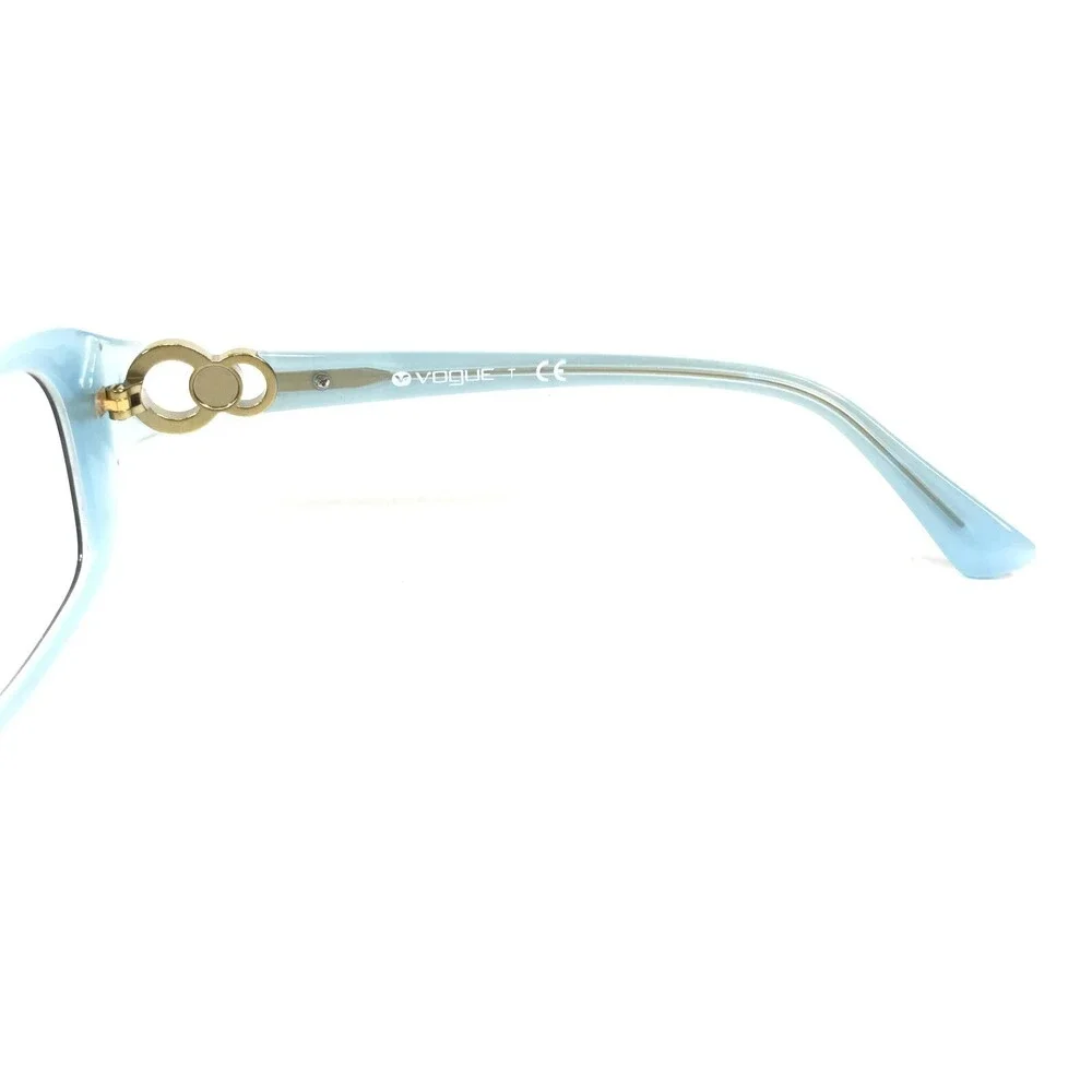 Vogue Eyeglasses Frames VO2808-H 2011 Brown Blue Cat Eye Full Rim 51-16-135